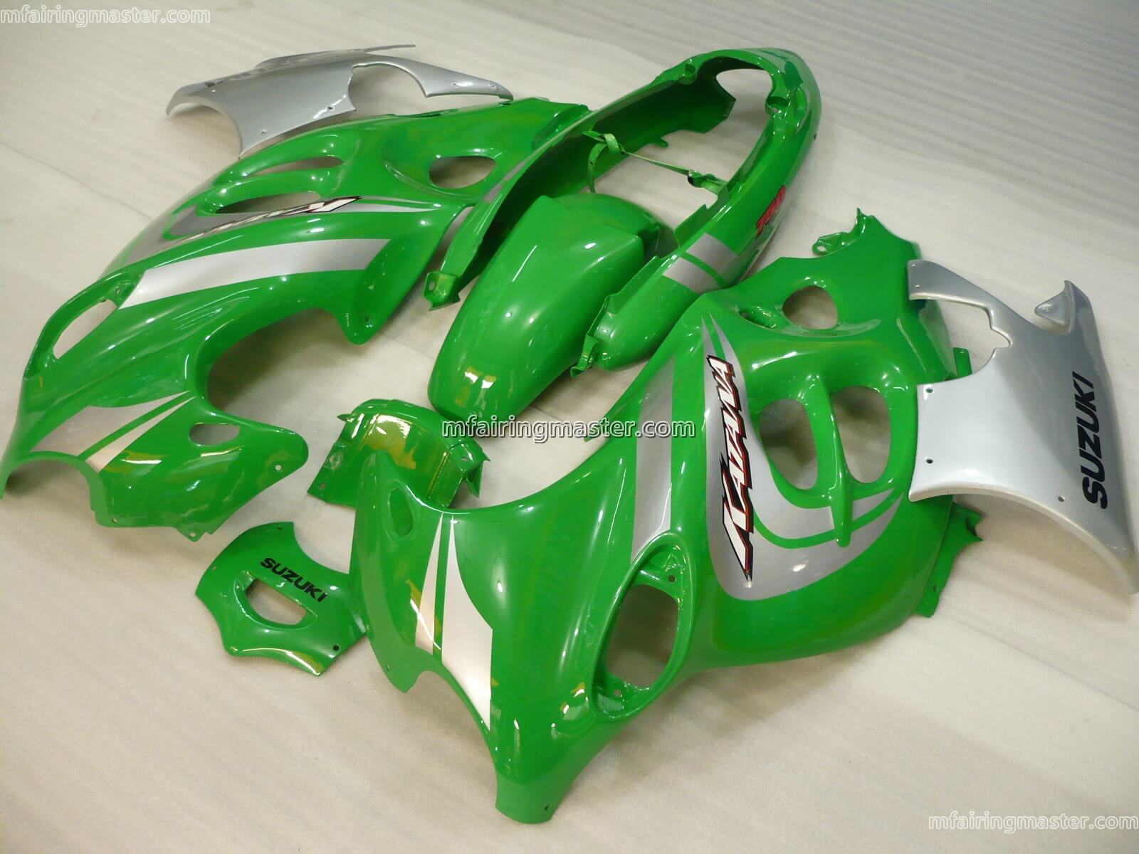 Fit For Suzuki Gsxf Katana Fairing Kit Green Silver