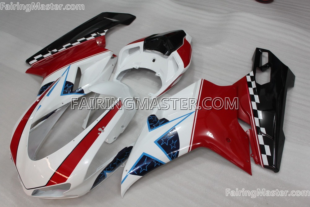 (image for) Injection molding fairing kits fit for Ducati 1098 848 1198 2007 - 2011 2012 122