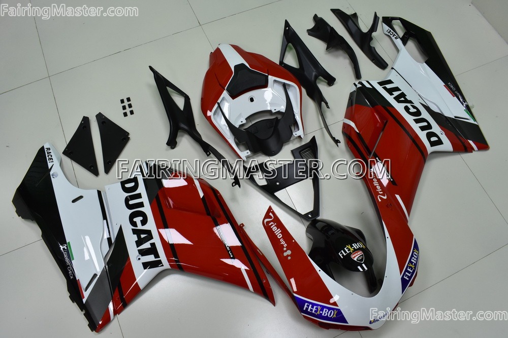 (image for) Injection molding fairing kits fit for Ducati 1098 848 1198 2007 - 2011 2012 124