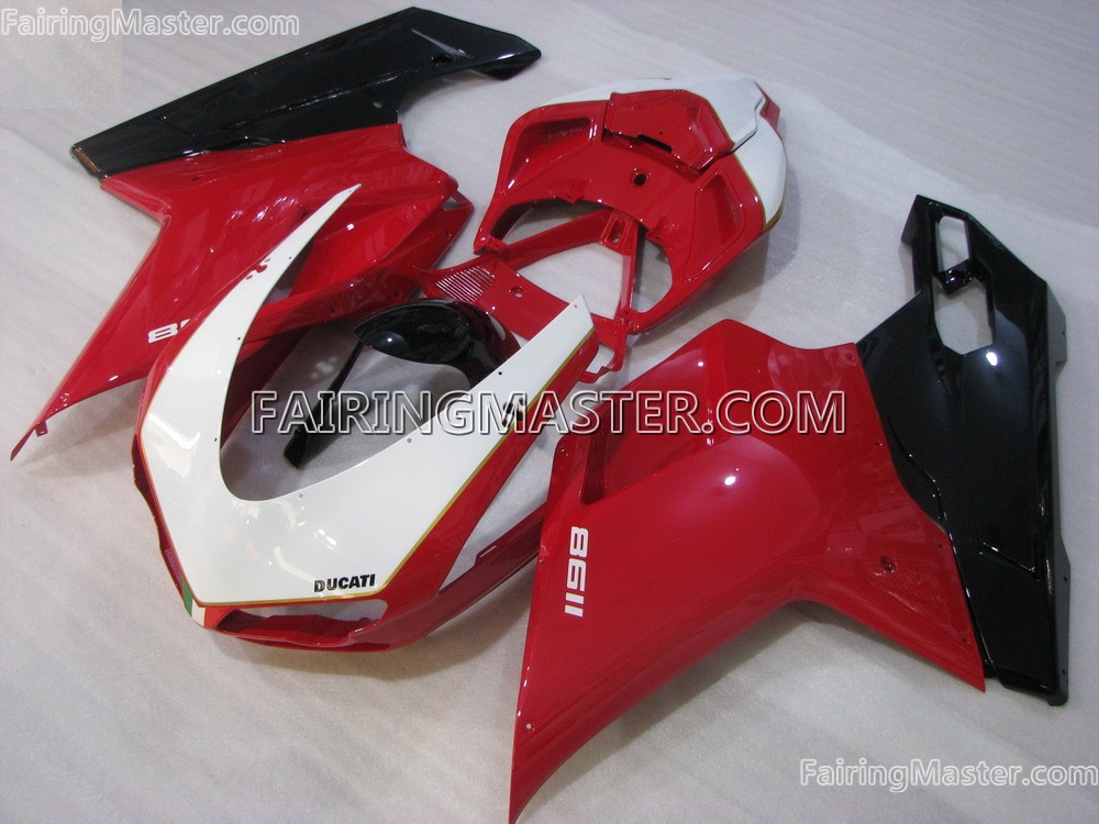 (image for) Injection molding fairing kits fit for Ducati 1098 848 1198 2007 - 2011 2012 127