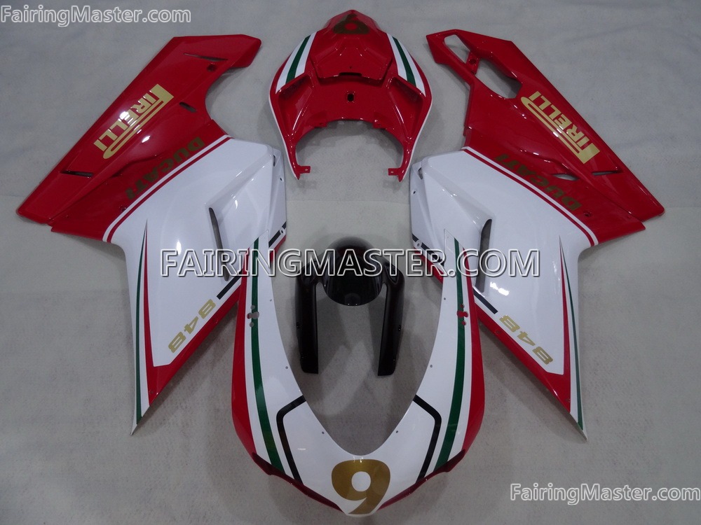 (image for) Injection molding fairing kits fit for Ducati 1098 848 1198 2007 - 2011 2012 128