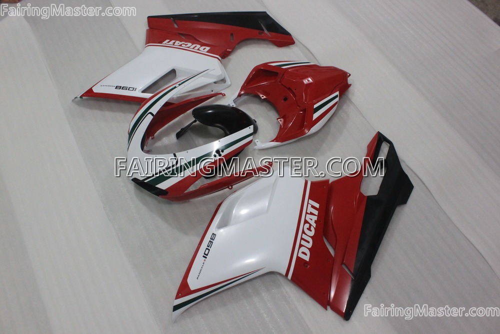 (image for) Injection molding fairing kits fit for Ducati 1098 848 1198 2007 - 2011 2012 130