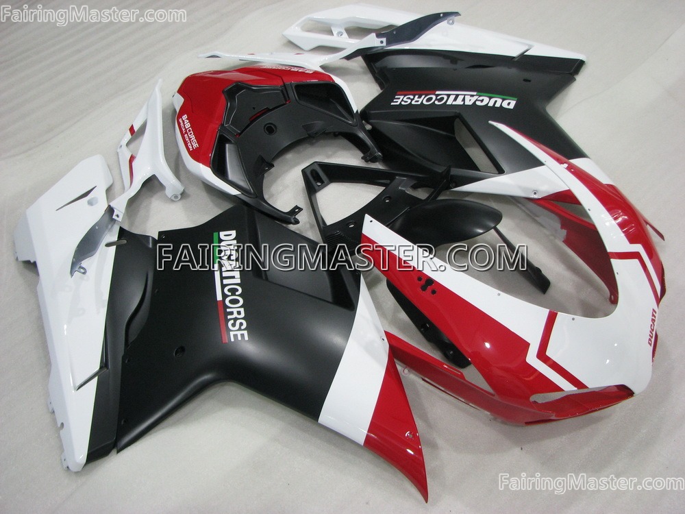 (image for) Injection molding fairing kits fit for Ducati 1098 848 1198 2007 - 2011 2012 134