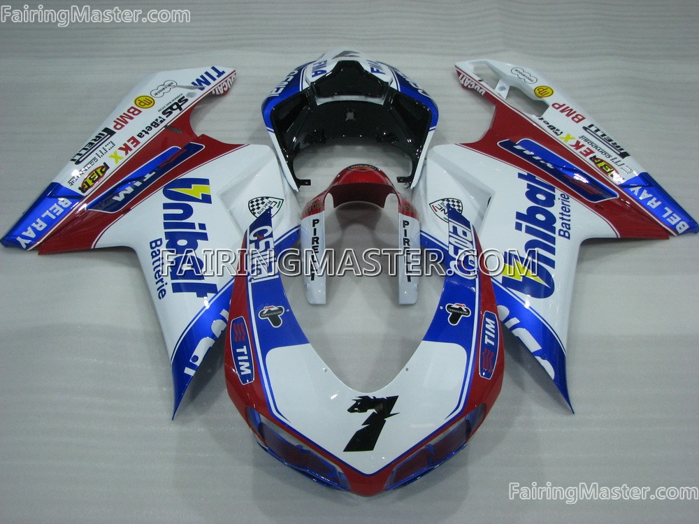 (image for) Injection molding fairing kits fit for Ducati 1098 848 1198 2007 - 2011 2012 136