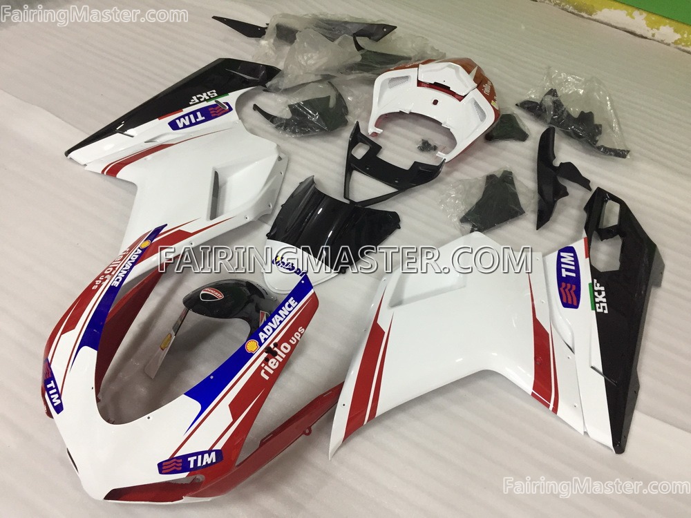 (image for) Injection molding fairing kits fit for Ducati 1098 848 1198 2007 - 2011 2012 137