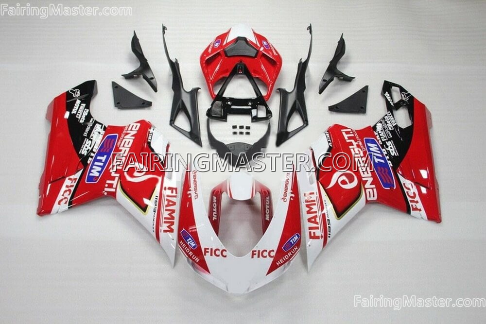 (image for) Fairing kit fit for Ducati Panigale 959 1299 1299S 2015-2018 red white 110