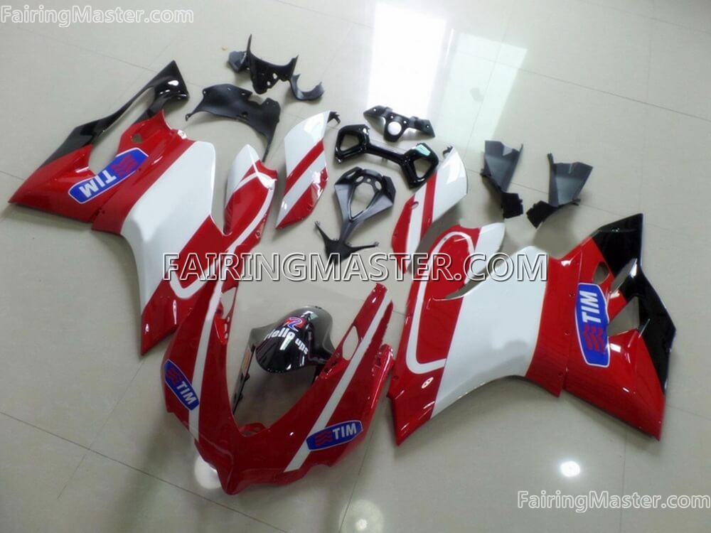 (image for) Fairing kit fit for Ducati Panigale 959 1299 1299S 2015-2018 red white 112