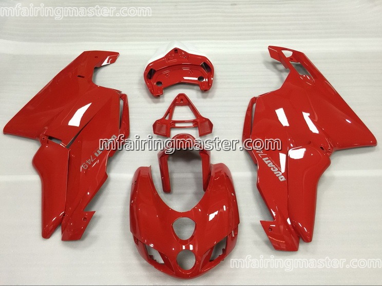 (image for) Fit for Ducati 999 749 2005 2006 fairing kit injection molding Red