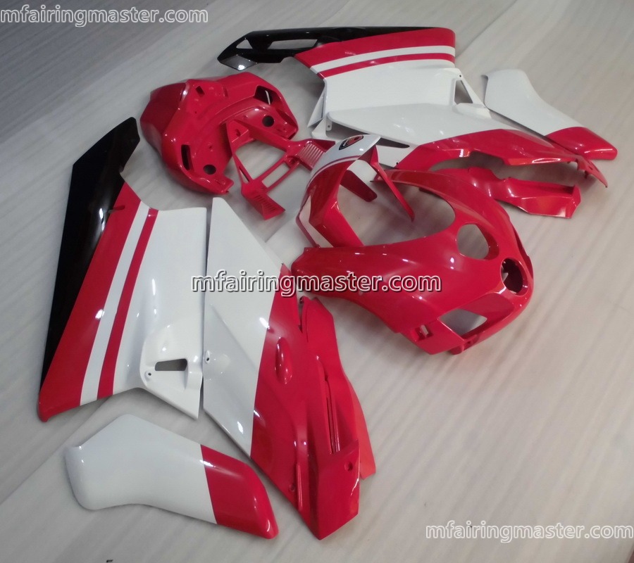 (image for) Fit for Ducati 999 749 2005 2006 fairing kit injection molding Red white