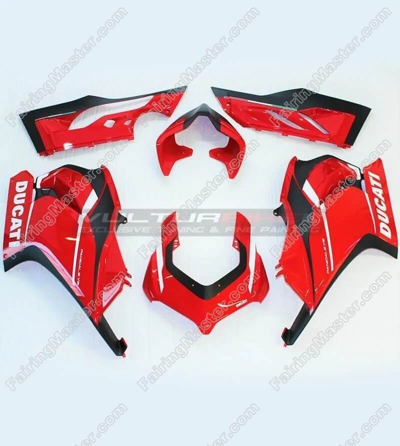 (image for) Fairing kit fit for Ducati Panigale V2 2020-2023 white red black 105