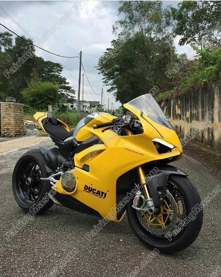 (image for) Fairing kit fit for Ducati Panigale V2 2020-2023 yellow 116