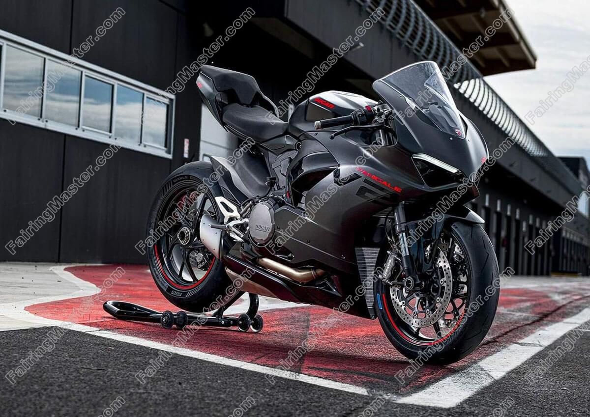 (image for) Fairing kit fit for Ducati Panigale V2 2020-2023 black 117