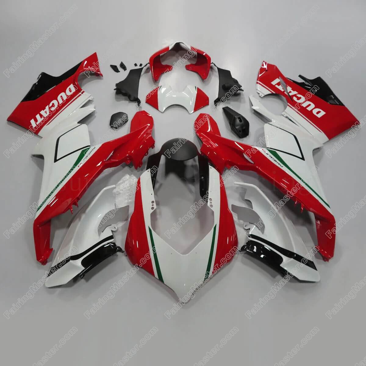(image for) Fairing kit fit for Ducati Panigale V4 V4S 2018 2019 red white green 101