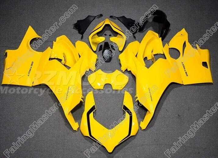 (image for) Fairing kit fit for Ducati Panigale V4 V4S 2018 2019 yellow 112