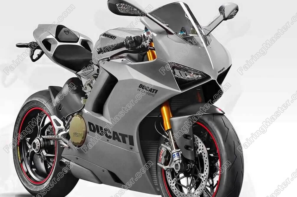 (image for) Fairing kit fit for Ducati Panigale V4 V4S 2018 2019 grey 125