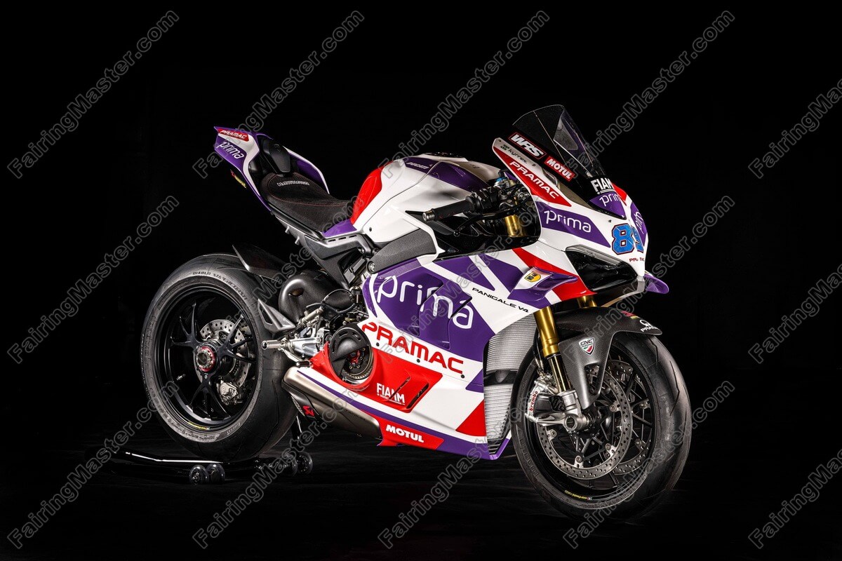 (image for) Fairing kit fit for Ducati Panigale V4 V4S 2022-2024 purple white red 101