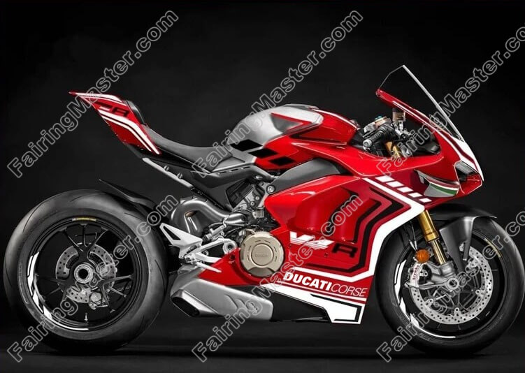 (image for) Fairing kit fit for Ducati Panigale V4 V4S V4SP 2020 2021 white red 103