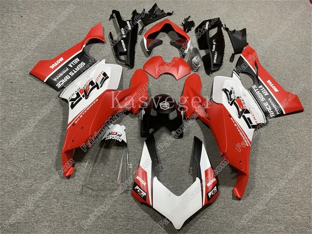 (image for) Fairing kit fit for Ducati Panigale V4 V4S V4SP 2020 2021 black white red 110