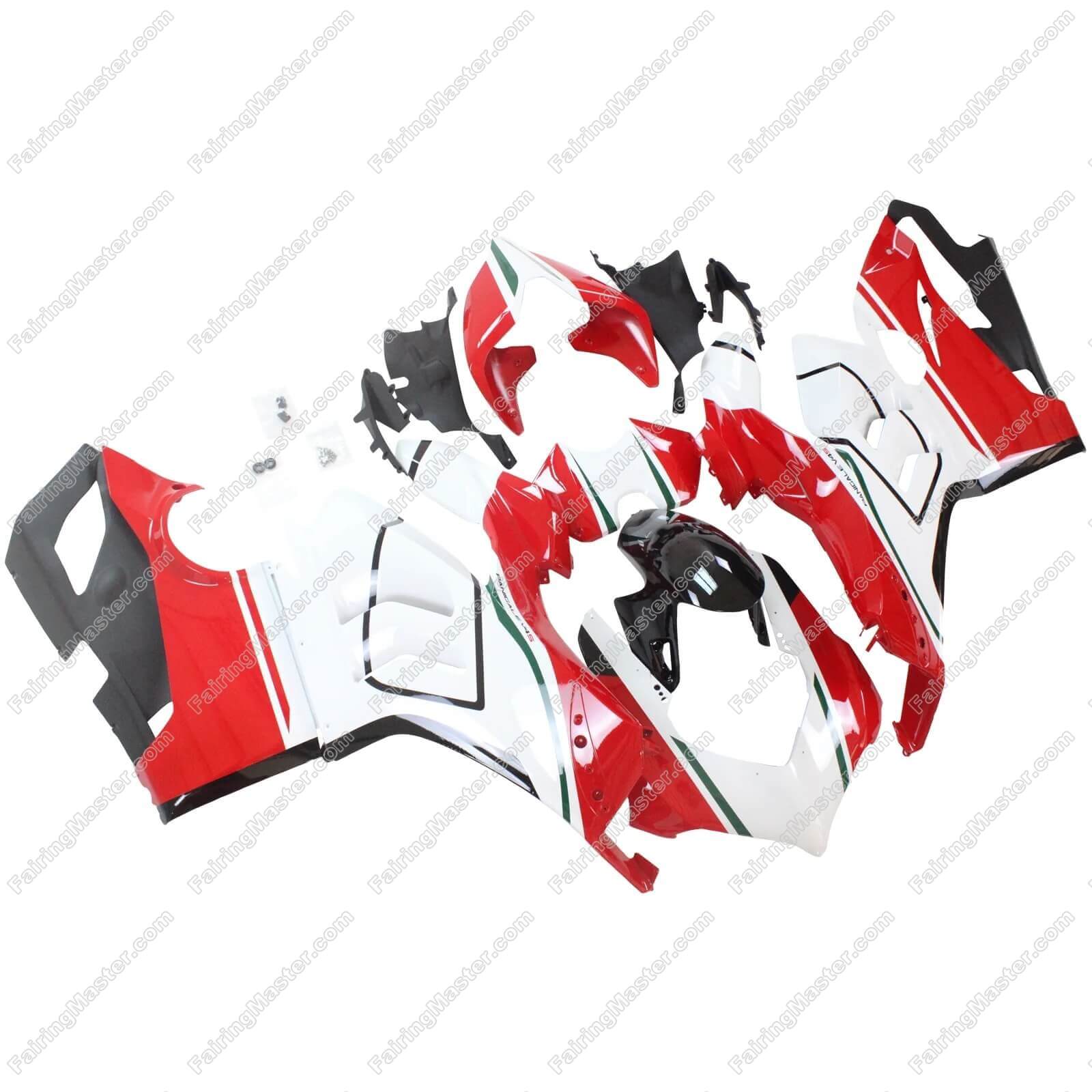 (image for) Fairing kit fit for Ducati Panigale V4 V4S V4SP 2020 2021 white red green 111