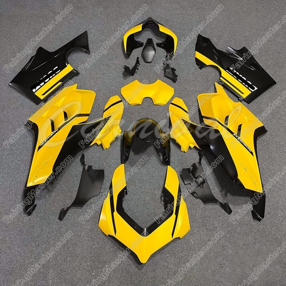 (image for) Fairing kit fit for Ducati Panigale V4 V4S V4SP 2020 2021 yellow black 115