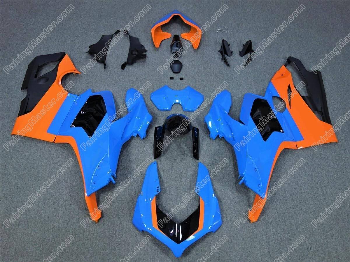 (image for) Fairing kit fit for Ducati Panigale V4 V4S V4SP 2020 2021 blue orange 116