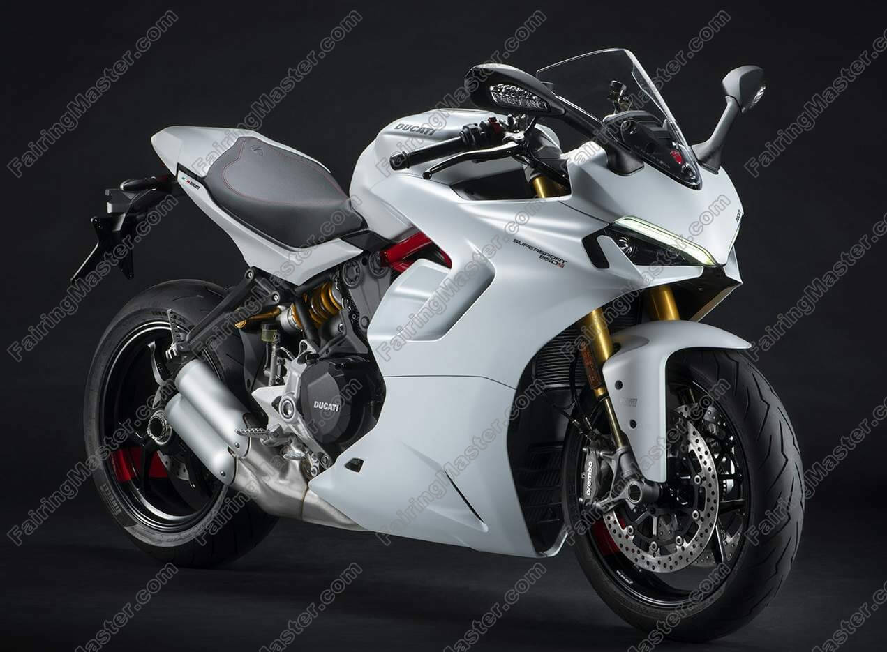 (image for) Fairing kit fit for Ducati supersport 950 950S 2021-2023 grey white 104