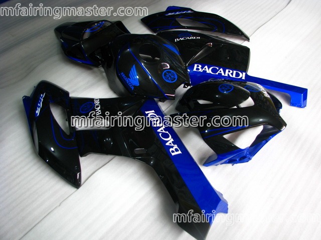 (image for) Fit for Honda CBR1000RR 2004 2005 fairing kit injection molding Bacardi blue black