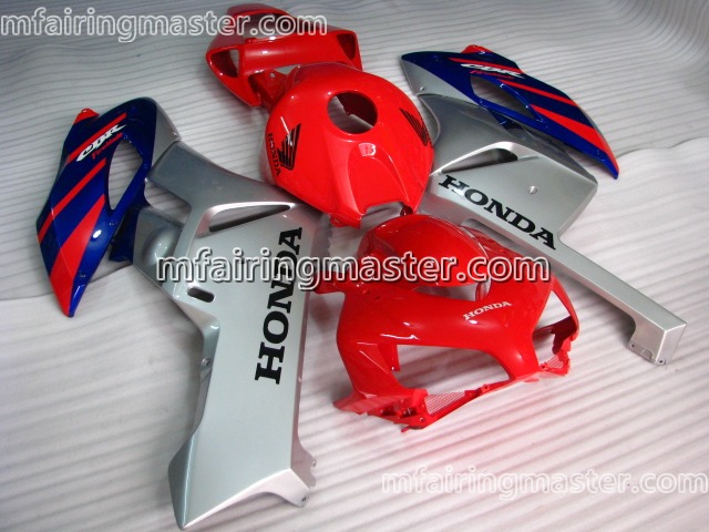 (image for) Fit for Honda CBR1000RR 2004 2005 fairing kit injection molding Blue silver red