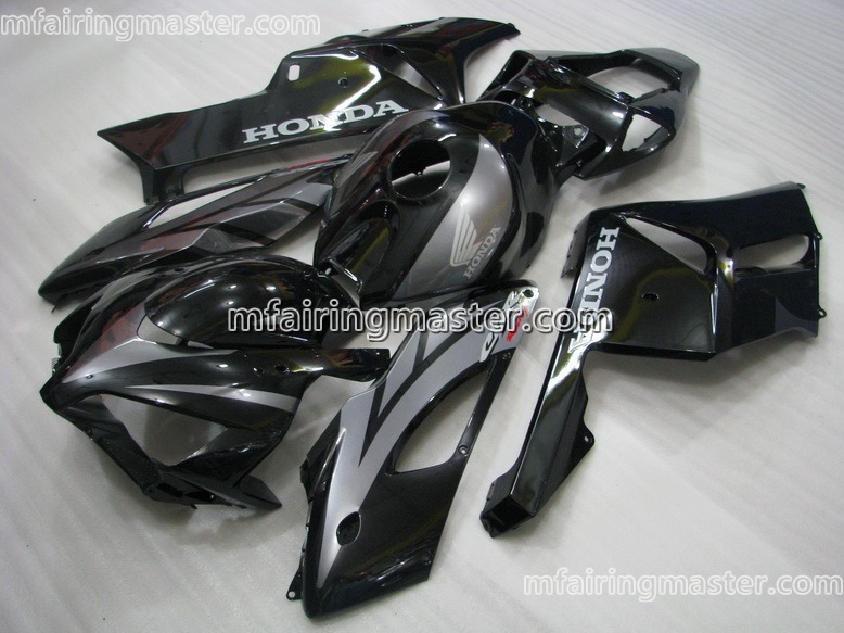 (image for) Fit for Honda CBR1000RR 2004 2005 fairing kit injection molding Black silver