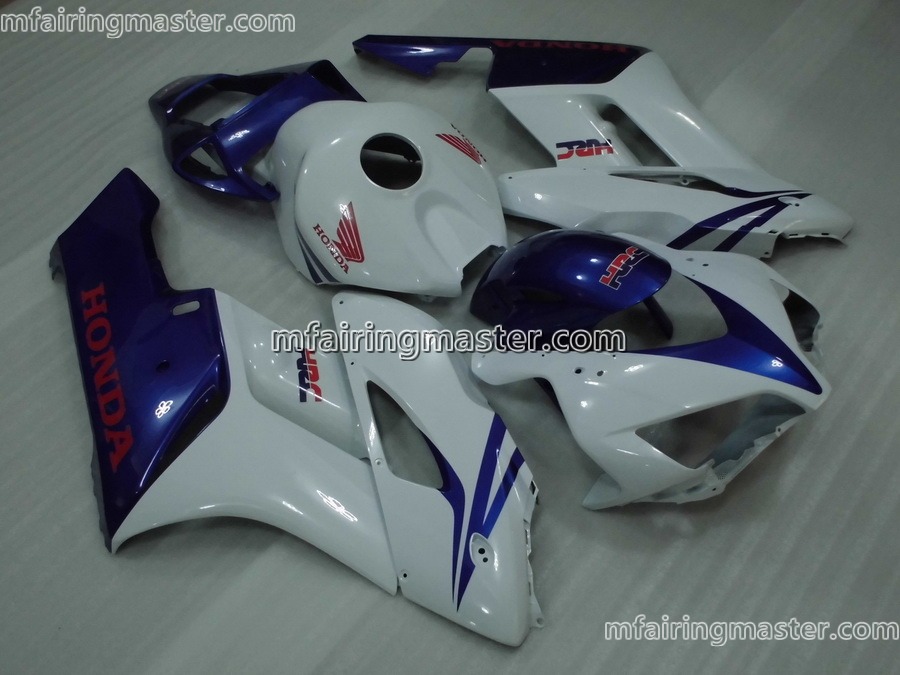 (image for) Fit for Honda CBR1000RR 2004 2005 fairing kit injection molding HRC blue white