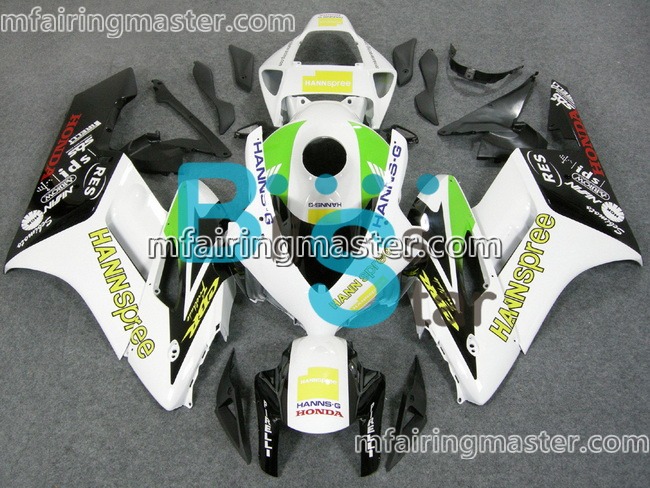 (image for) Fit for Honda CBR1000RR 2004 2005 fairing kit injection molding Hannspree white