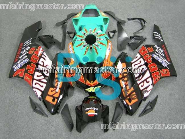 (image for) Fit for Honda CBR1000RR 2004 2005 fairing kit injection molding 46 repsol