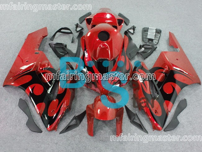 (image for) Fit for Honda CBR1000RR 2004 2005 fairing kit injection molding Red black