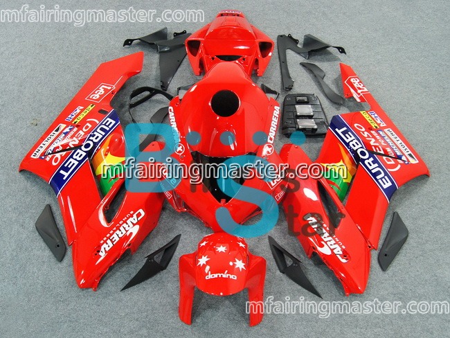 (image for) Fit for Honda CBR1000RR 2004 2005 fairing kit injection molding Red