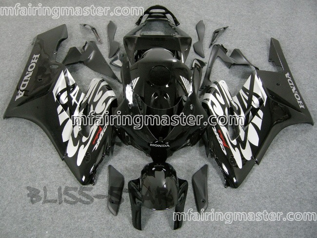 (image for) Fit for Honda CBR1000RR 2004 2005 fairing kit injection molding Black silver