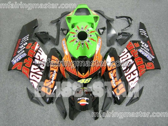 (image for) Fit for Honda CBR1000RR 2004 2005 fairing kit injection molding 46 repsol green