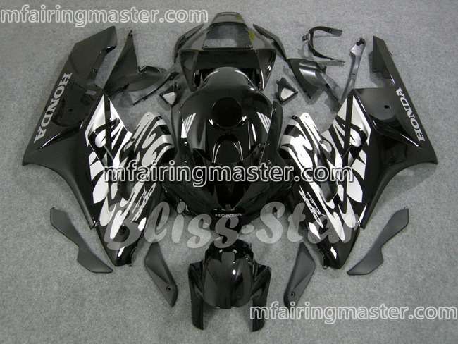 (image for) Fit for Honda CBR1000RR 2004 2005 fairing kit injection molding Silver black