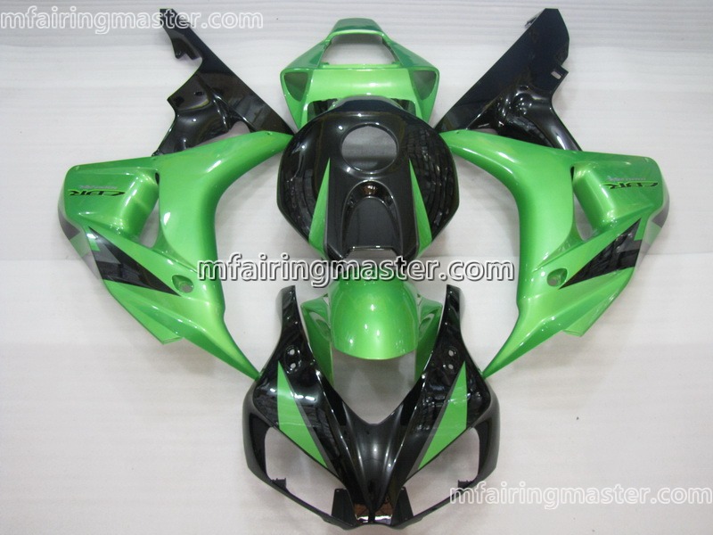 (image for) Fit for Honda CBR1000RR 2006 2007 fairing kit injection molding Green black