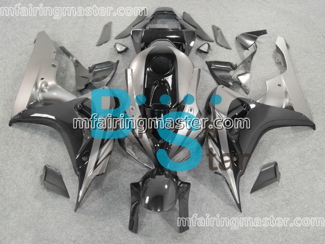 (image for) Fit for Honda CBR1000RR 2006 2007 fairing kit injection molding Silver black