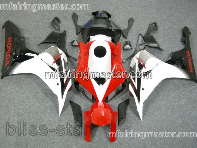 (image for) Fit for Honda CBR1000RR 2006 2007 fairing kit injection molding White red black