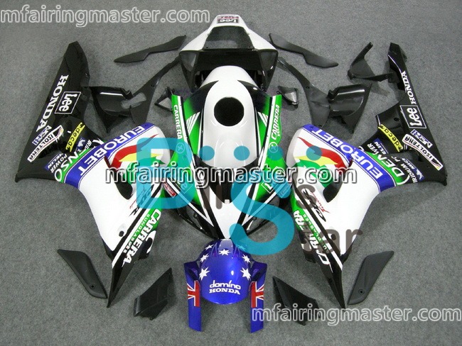 (image for) Fit for Honda CBR1000RR 2006 2007 fairing kit injection molding Eurobet white