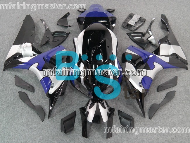 (image for) Fit for Honda CBR1000RR 2006 2007 fairing kit injection molding Dark blue black