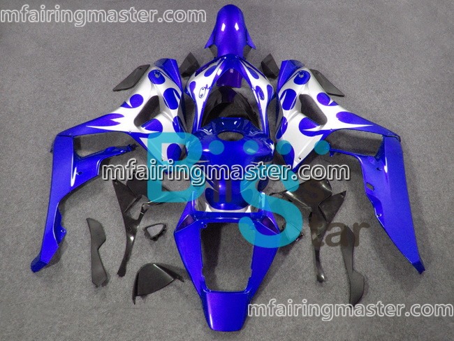 (image for) Fit for Honda CBR1000RR 2006 2007 fairing kit injection molding Blue silver