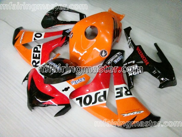 (image for) Fit for Honda CBR1000RR 2008 2009 2010 2011 fairing kit injection molding Repsol orange