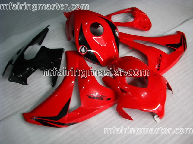 (image for) Fit for Honda CBR1000RR 2008 2009 2010 2011 fairing kit injection molding Red black