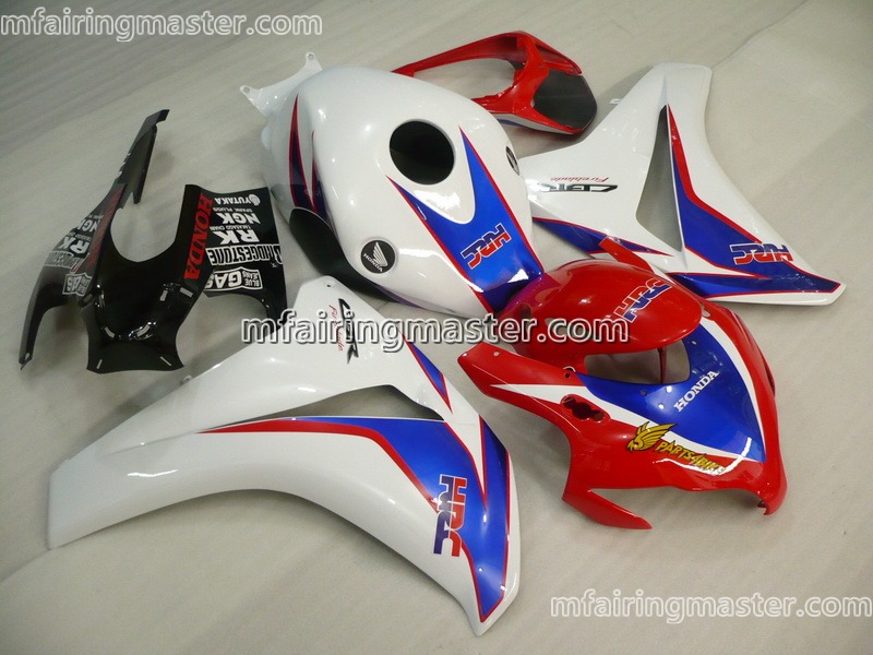 (image for) Fit for Honda CBR1000RR 2008 2009 2010 2011 fairing kit injection molding Red white
