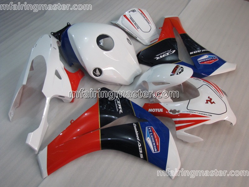 (image for) Fit for Honda CBR1000RR 2008 2009 2010 2011 fairing kit injection molding Red white black