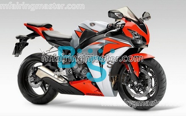 (image for) Fit for Honda CBR1000RR 2008 2009 2010 2011 fairing kit injection molding Silver red