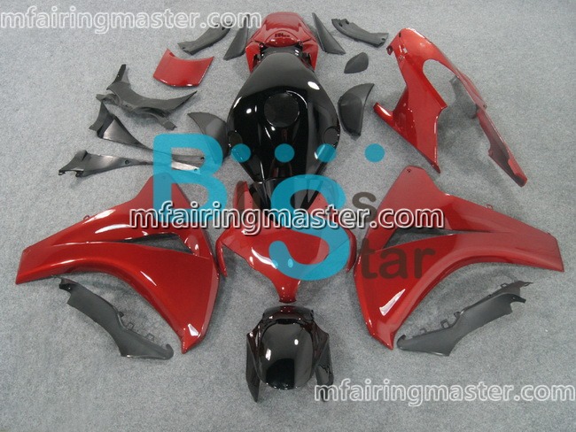 (image for) Fit for Honda CBR1000RR 2008 2009 2010 2011 fairing kit injection molding Red black