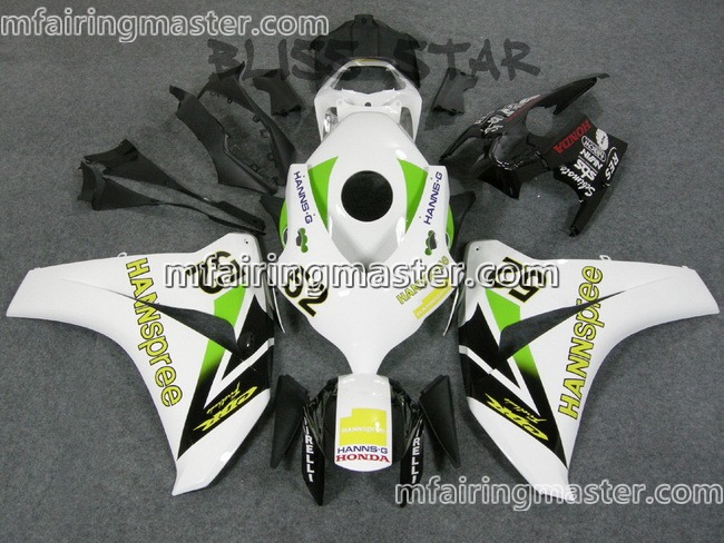 (image for) Fit for Honda CBR1000RR 2008 2009 2010 2011 fairing kit injection molding Hannspree white